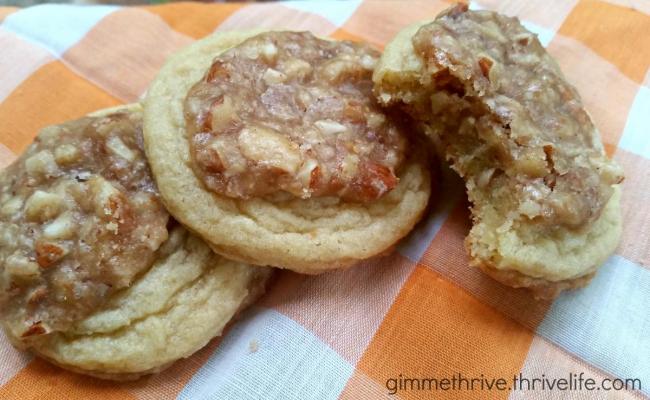 "Gimme Thrive" Baklava Cookies