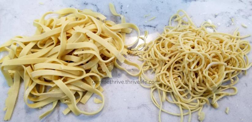 "Gimme Thrive" Gluten Free Homemade Pasta