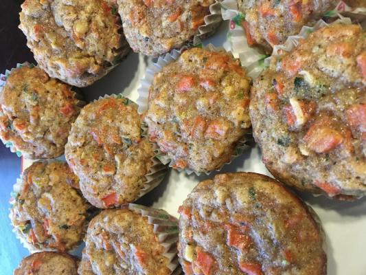 Carrot Zucchini Muffins