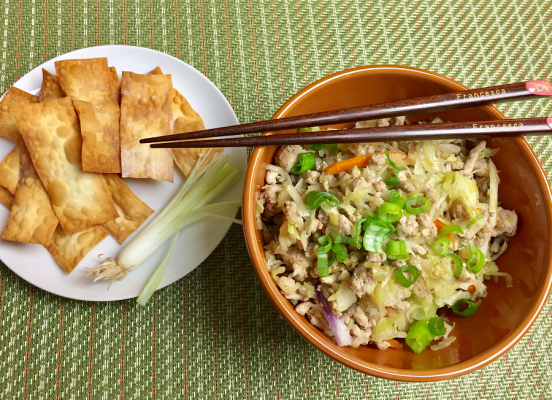 Chicken & Veggie Egg Roll in a Bowl – Stars Chicken & Veggie Egg Roll in a Bowl – Stars