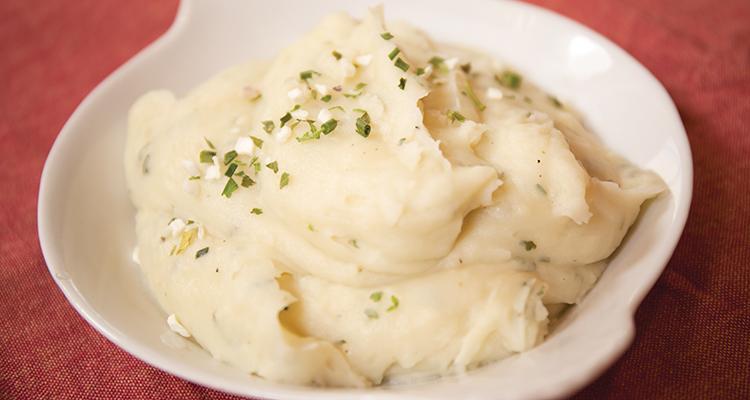 Garlic Herbed Mashed Potatoes