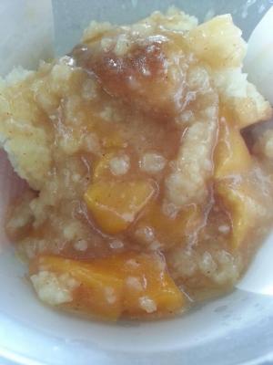 Gluten Free Peach Cobbler