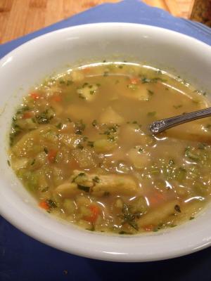 Hearty Chicken and Veggie Soup