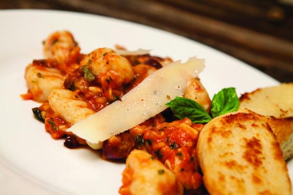 Potato Gnocchi with Chicken Bolognese