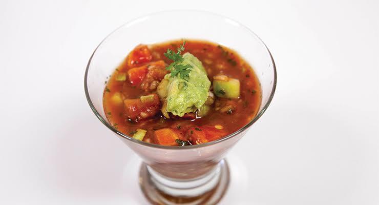 Thrive Shrimp Gazpacho