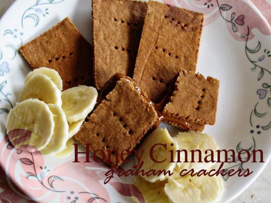 Honey Cinnamon Graham Crackers