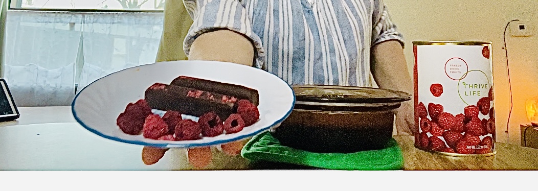Raspberry chocolate dessert