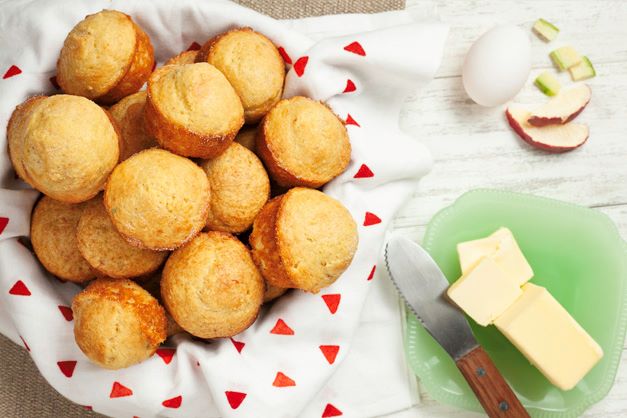 Super Smooth Apple Zucchini Muffins