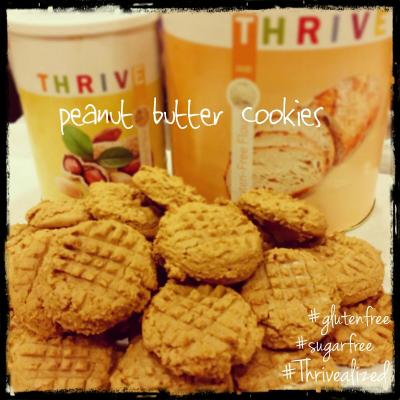 Gluten Free Peanut Butter Cookies No Sugar