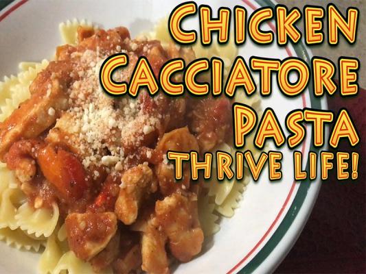 Chicken Cacciatore Pasta