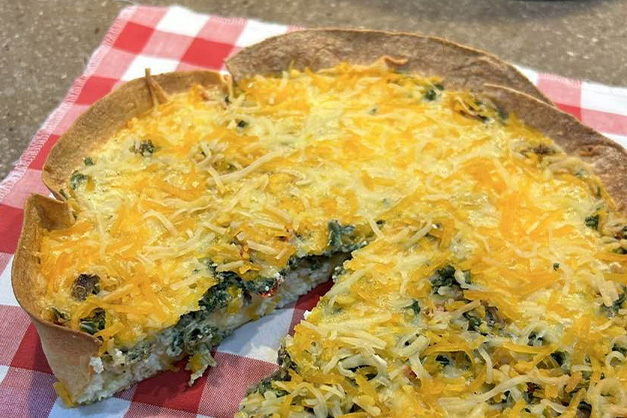 Quiche Pizza