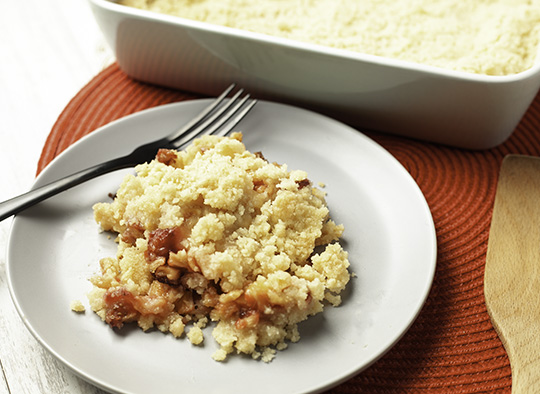 Pineapple Strawberry Crumble