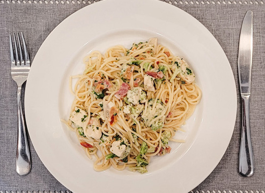 Broccoli Chicken Alfredo