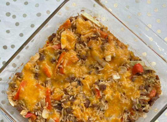 Beef Fajita Bake